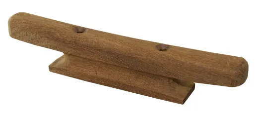 Belegklampe aus Teak 125mm
