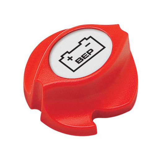 BEP Knopf für Batterieschalter rot Serie 701