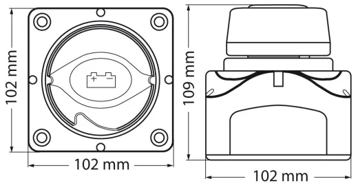 BEP on/off Batterieschalter heavy duty