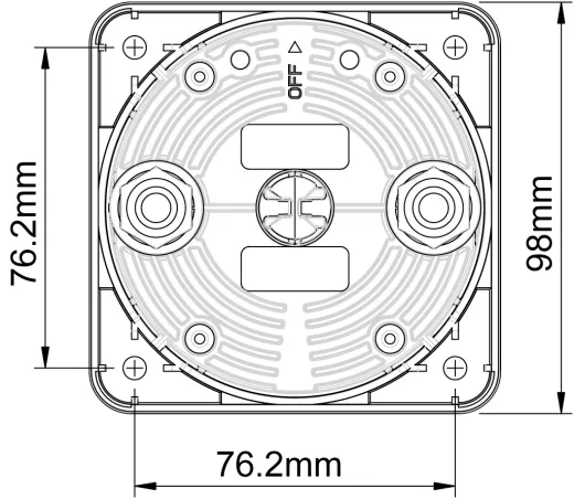 BEP Pro-Install Batteriewahlschalter Plus Standard