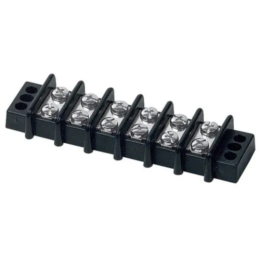 BEP Terminal Block 2x 6 Terminal Screws 63mm 30A