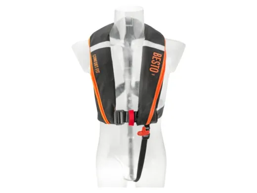Besto Comfort Fit 180N LB schwarz/orange
