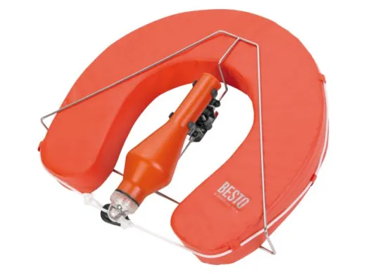 Besto Hufeisen-Set Wipe-Clean gelb