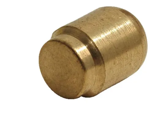 Blindstopfen Messing für RVS 8mm