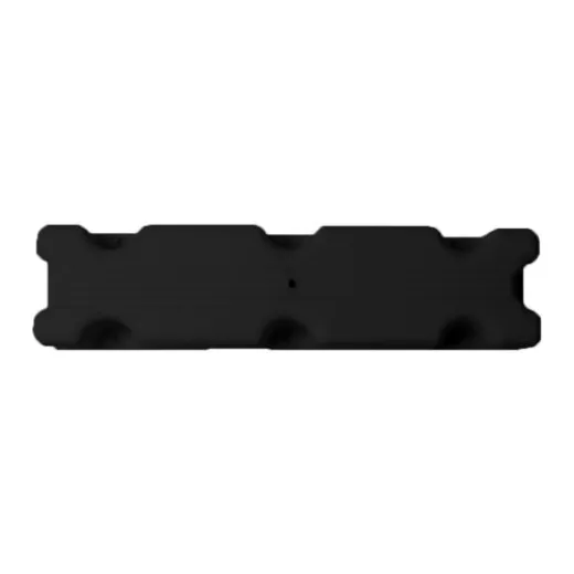Allpa Blockfender, 50x12x7cm, 1,4kg, Schwarz (Größe 1)