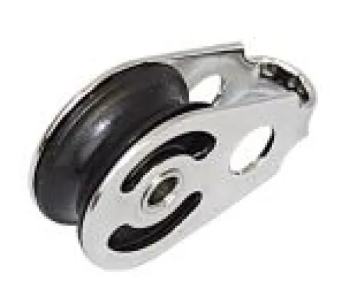 Block mit herausnehmbarem Schäkel 25 x 8mm Nylon