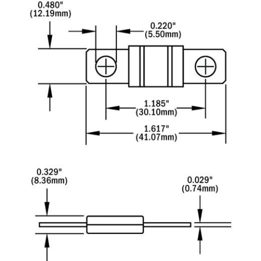 Blue Sea AMIMIDISicherung 30 Ampere