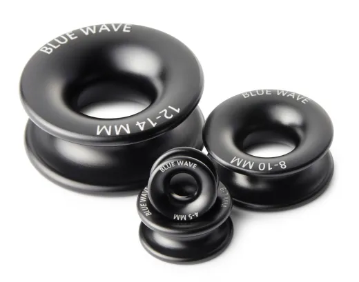 BLUE WAVE Seil-Rundkausche Alu, für Seil 6-7mm