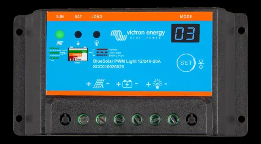 BlueSolar PWM-Light 12/24V-20A