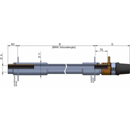 BNF Optiprop Propellerwellensystem - Ø 45 mm