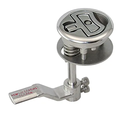 Bodenheber AISI316 mit Feder 60mm