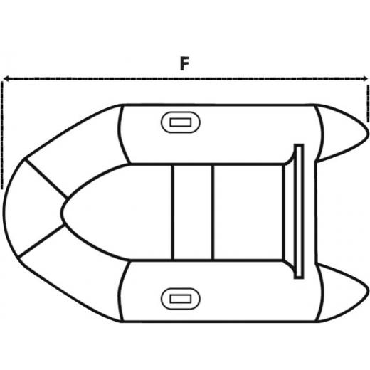 Boot Persenning M (510-570cm)