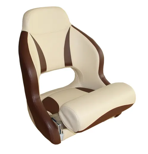 Bootssitz Flip-UP beige/braun