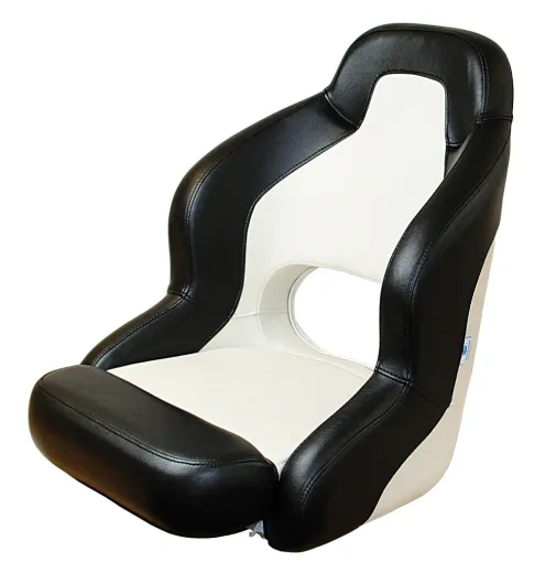 Bootssitz schwarz / weiß