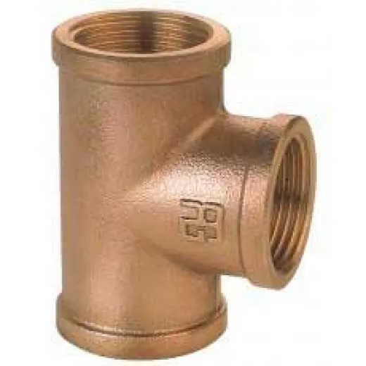 Bronze T-stück - 3/8
