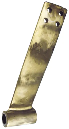 Bronze Wellebock/Montageplatte Mit Neopren-Lagerbuchse, Für Welle Ø35mm