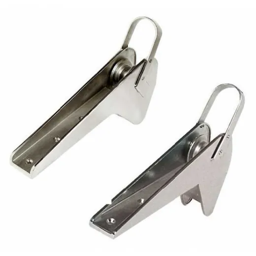 Bugrollen Edelstahl 316 - Max. Anker 15 kg