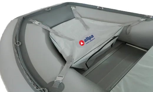 Bugtasche Für Bootslänge L= 265-330cm, Hellgrau