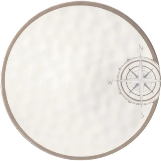BUKH PRO Flacher Teller beige