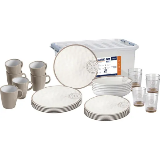 BUKH PRO Geschirrset beige