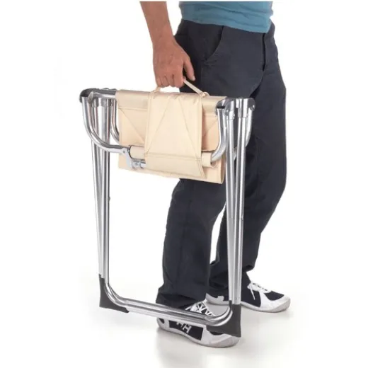 BUKH PRO Klappstuhl weiß lackierter Aluminium