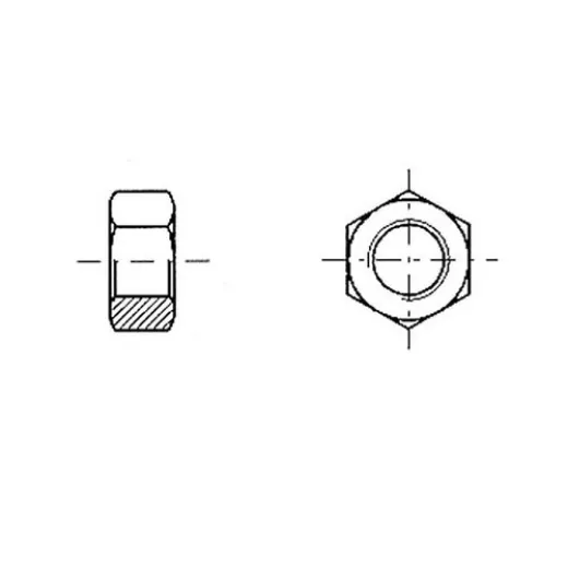 BUKH PRO Sechskantmuttern Ø 5 mm