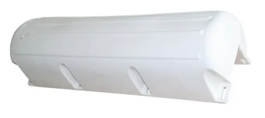 BUMPER Stegfender 885x270x270mm weiß Spezialkante
