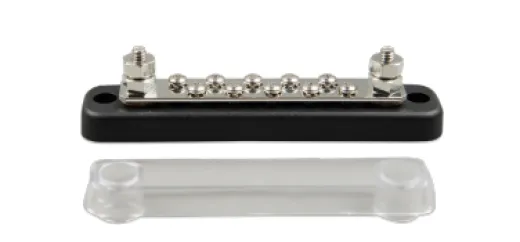 Busbar 150A 2P with 10 screws +cover