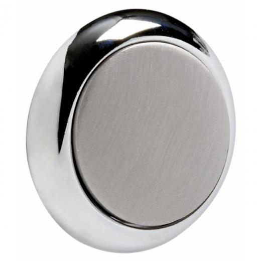 Button Ring mit verchromtem Kunststoff EU38.180.01
