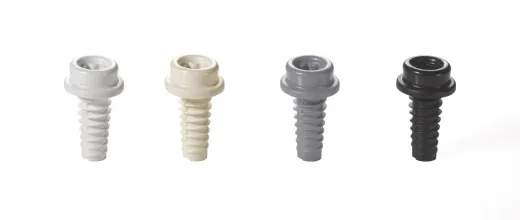 CAF COMPO Druckkn.UT weiß selbsts. L=10mm VP=100St