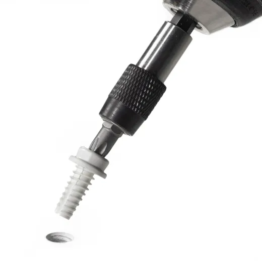 CAF-Compo Druckk.UT weiß M6 L=10mm VP=100St.