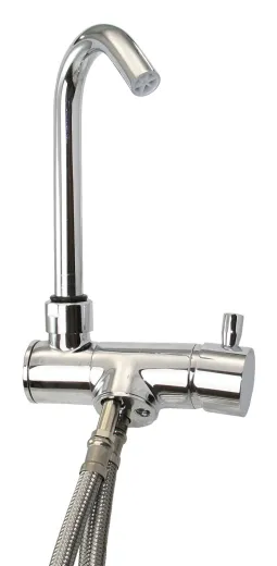 CAN Einhebel-Mischbatterie, klappbar MsCr Gewinde 1/2