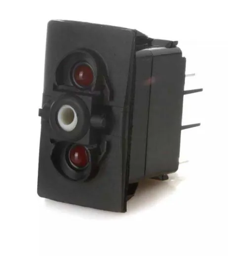 Carlingswitch 12V - rot (12V, ON - OFF - (ON), Bilgepumpe (automatisch/manuell), 4, 1P)