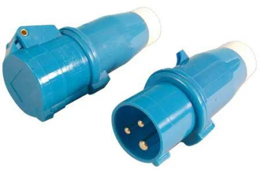 CEE-SCHUKO 230V haakse koppeling