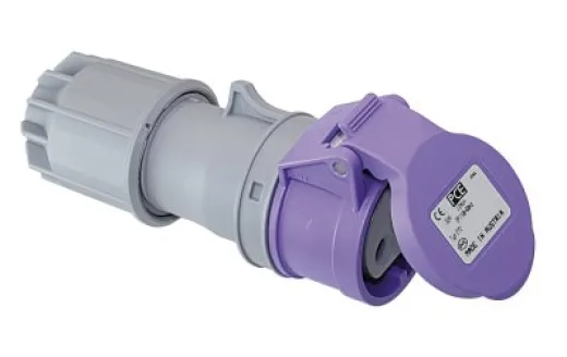 CEE-Kupplungssteckdose max.24V 32A 2-polig