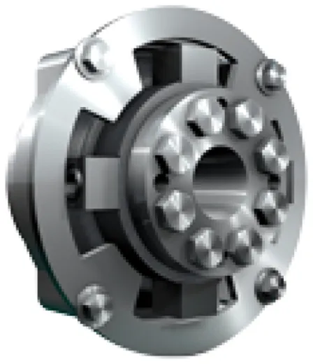 Centaflex koppeling, M-160 2.3, max. 500Nm (plezier), D=65mm, Tk=100mm, Z=4x90°, M=M10