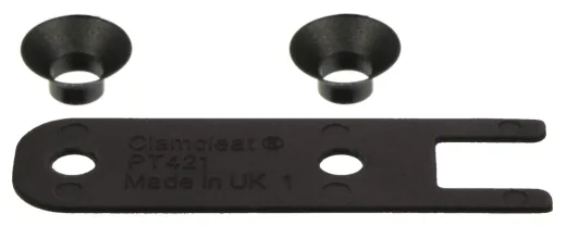 CLAMCLEAT Isolatoren-Sets Nylon für Seilklemmen Racing Micros, 50 Sets