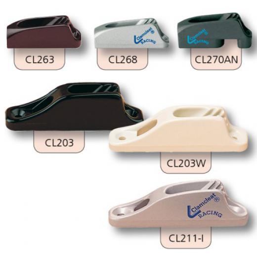 CLAMCLEAT Micros für Tau 1 - 4mm weiß