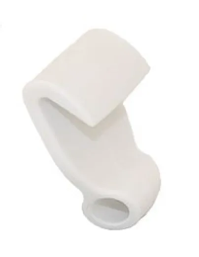 CLAMCLEAT Seilhaken für RIB-Verdecke POM für Seil 5-6mm schwarz 100St.