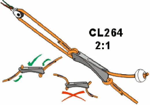 CLAMCLEAT(tm) Cobra Cleat 4-6mm SB-Pack
