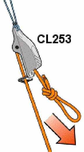 CLAMCLEAT(tm) Trapezkl.4-8mm HARTELOXIERT VP=10St