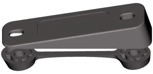 CLAMCLEAT(tm)Schrägsockel - Lochabstand 66mm