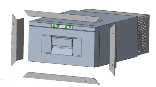 CN frame für Kühlschublade Typ D30