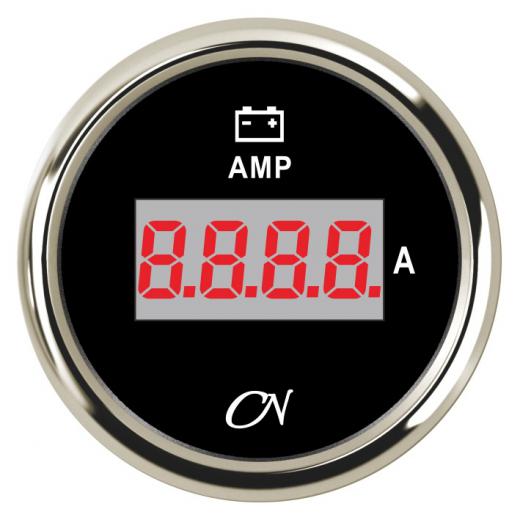 CN-Instrument Amperemeter DIGITAL weiß/chrom