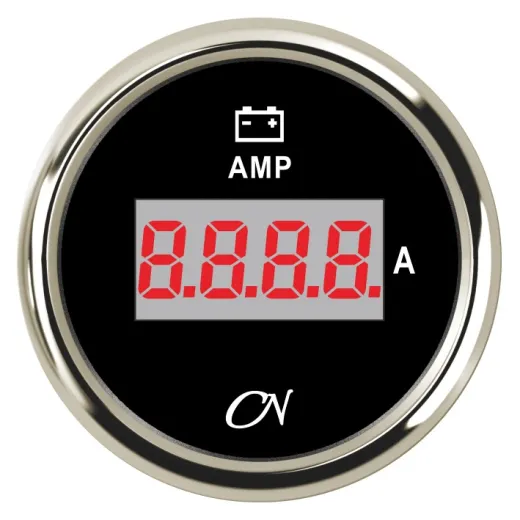 CN-Instrument Amperemeter DIGITAL weiß/chrom