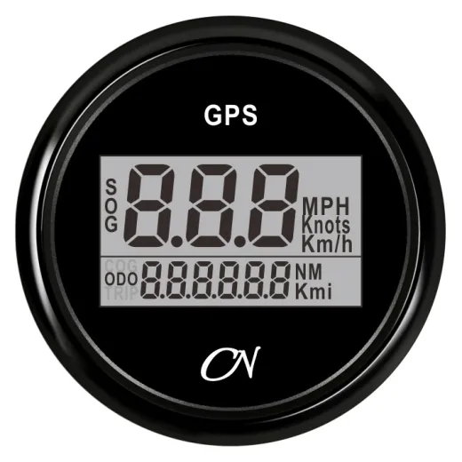 CN-Instrument GPS-Tacho Digital schwarz/chrom
