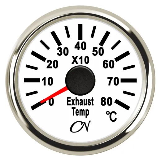 CN-Instrument Pyrometer (Abgas-Temp) weiß/chrom