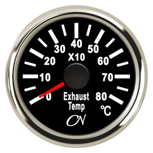 CN-Instrument Pyrometer (Abgas-Temp) weiß/chrom