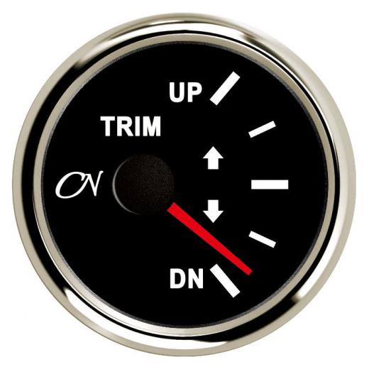 CN-Instrument Trimm-Anzeige weiß/chrom