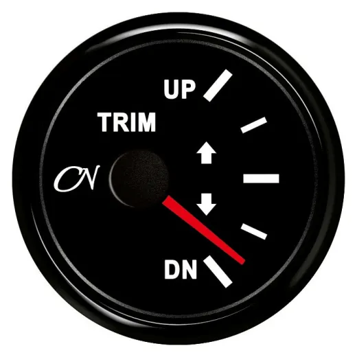 CN-Instrument Trimm-Anzeige weiß/chrom